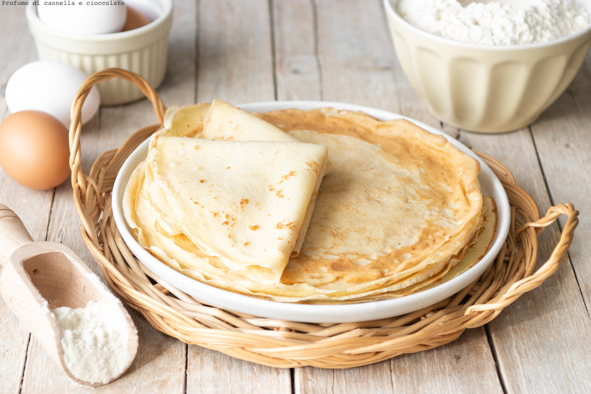 Crepes: ricetta base