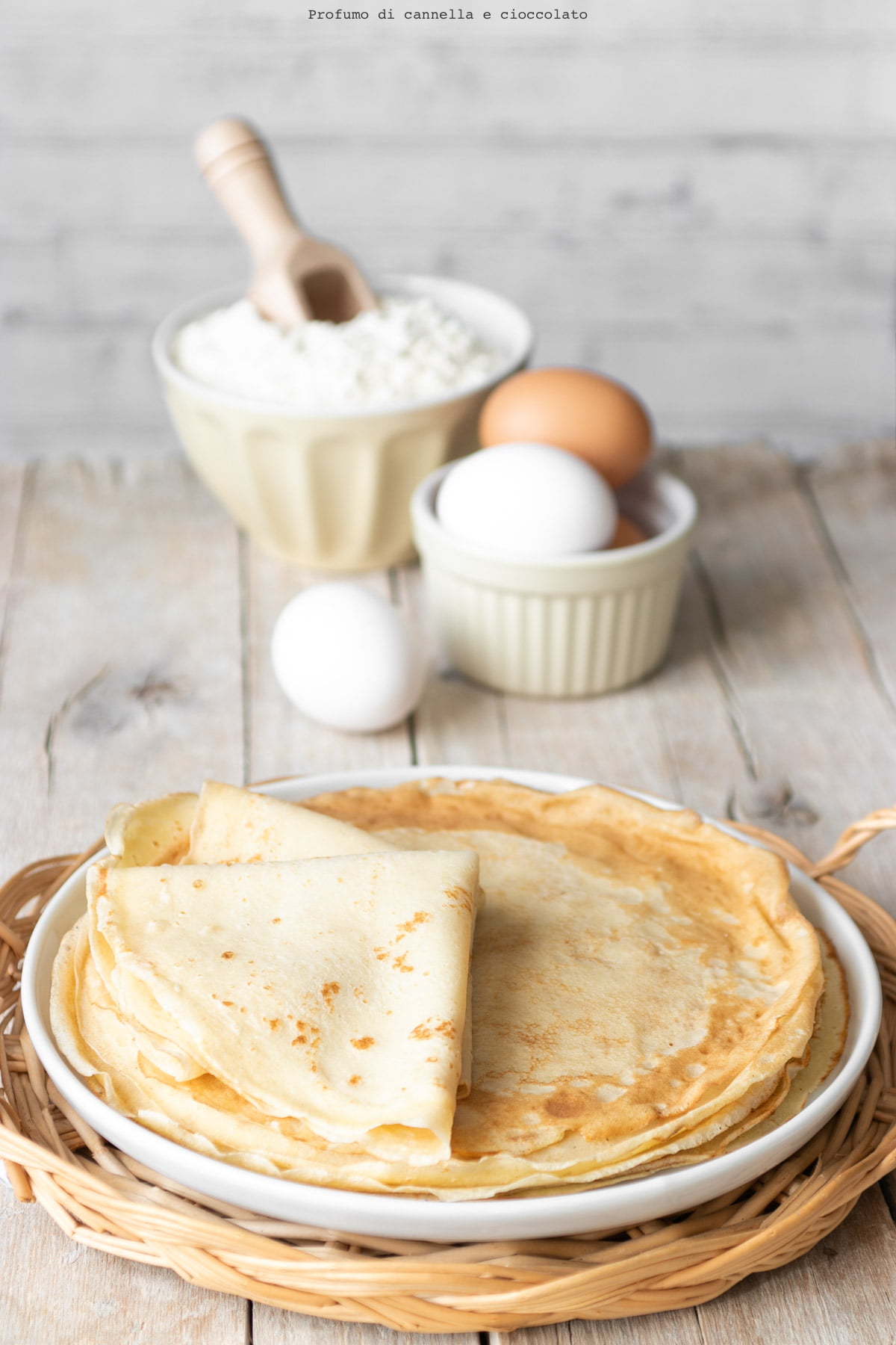 Crepes: ricetta base