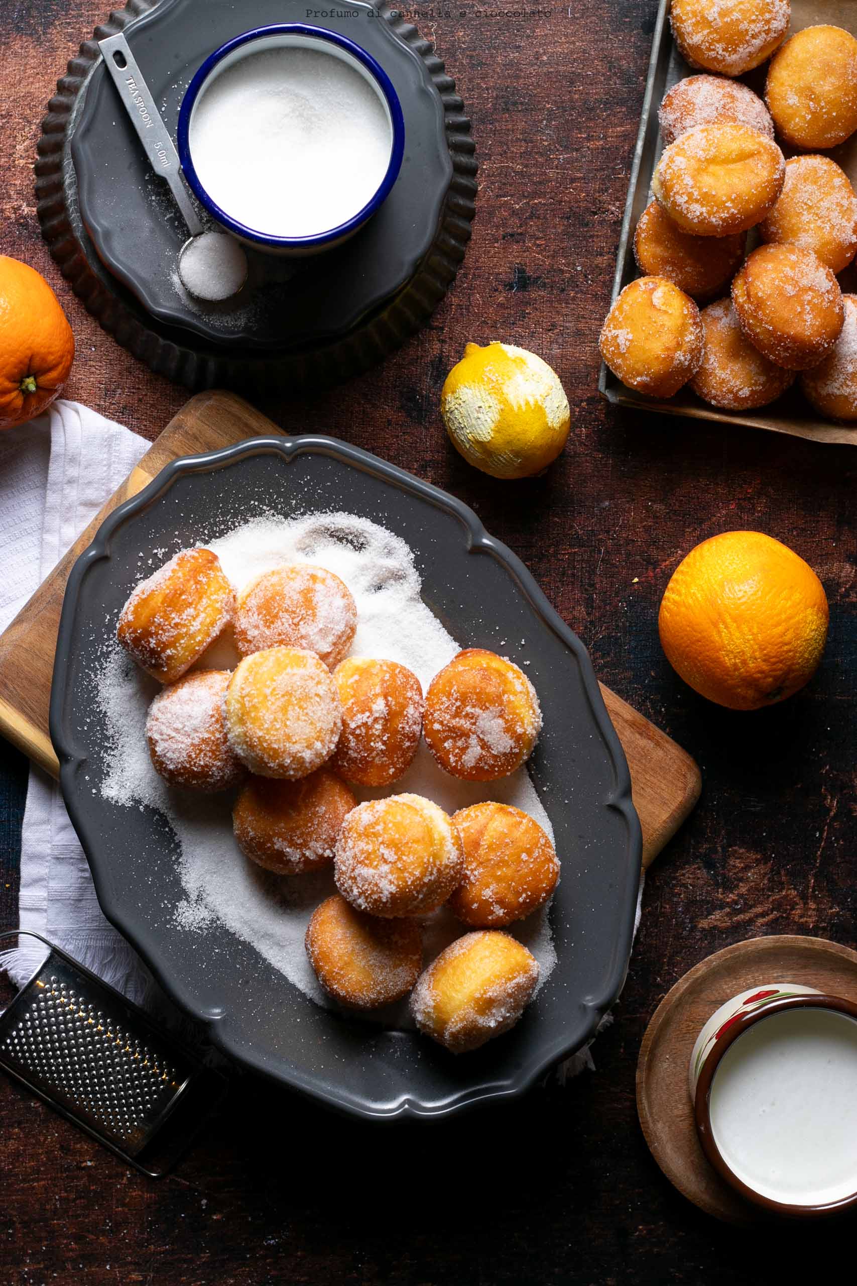 Mini bomboloni Mini bomboloni