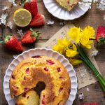 Chiffon cake o fluffosa fragola e limone