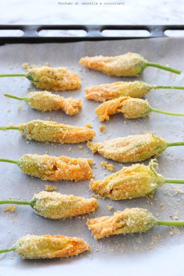 fiori di zucca ripieni al forno (3)