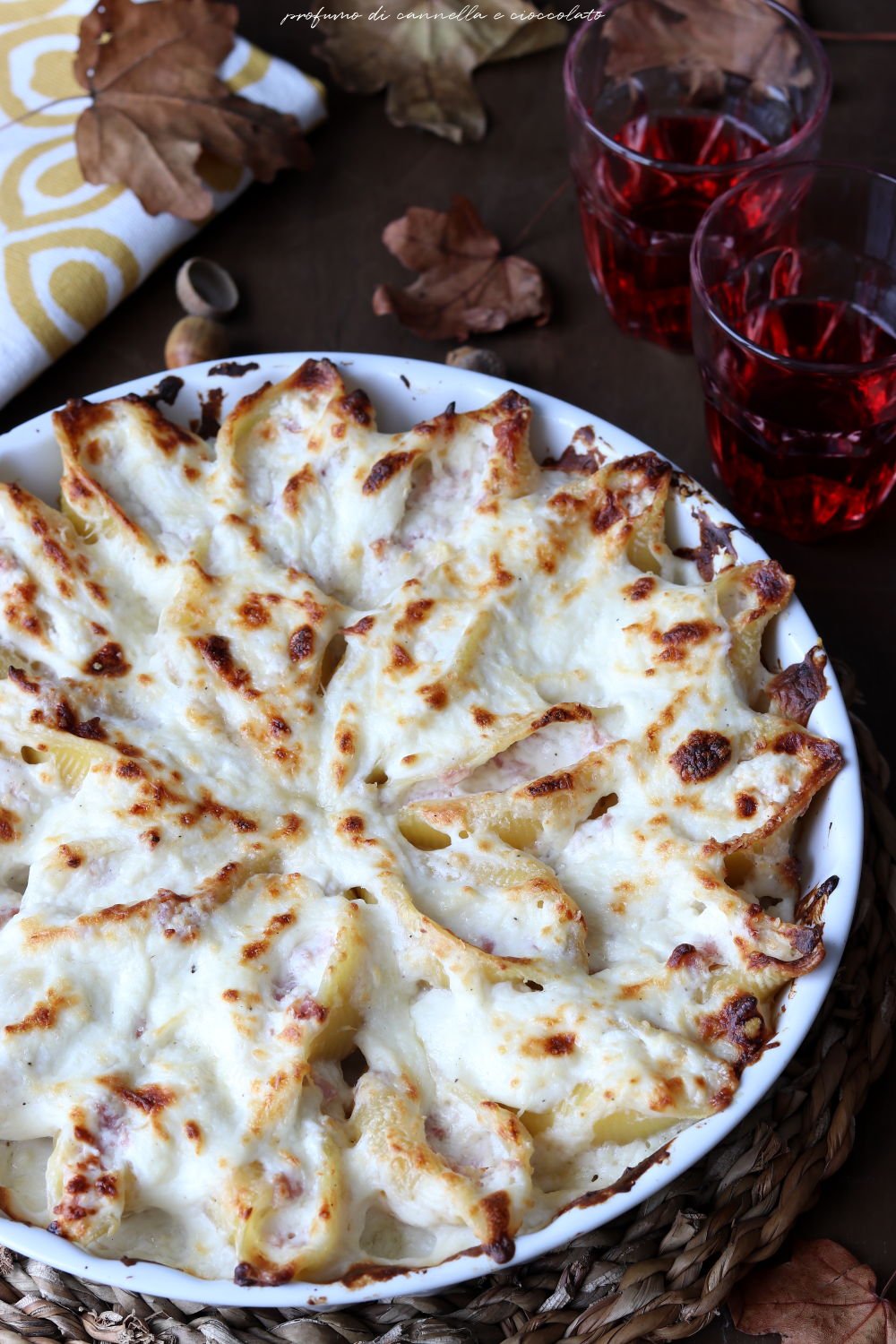 Conchiglioni ripieni al forno
