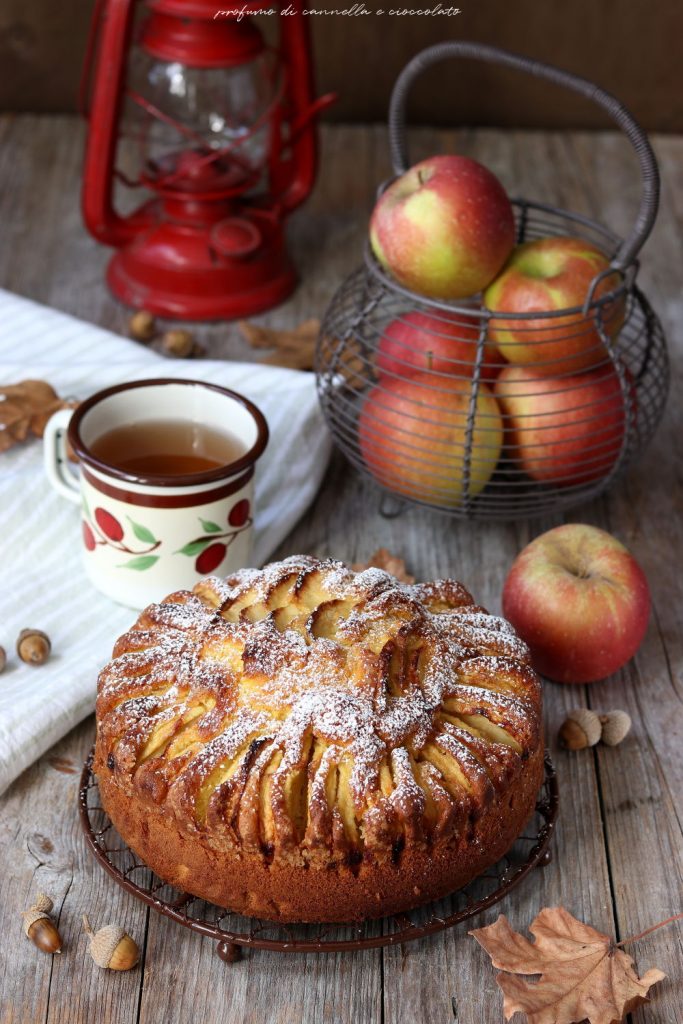 Torta di mele soffice | Profumo di Cannella e Cioccolato