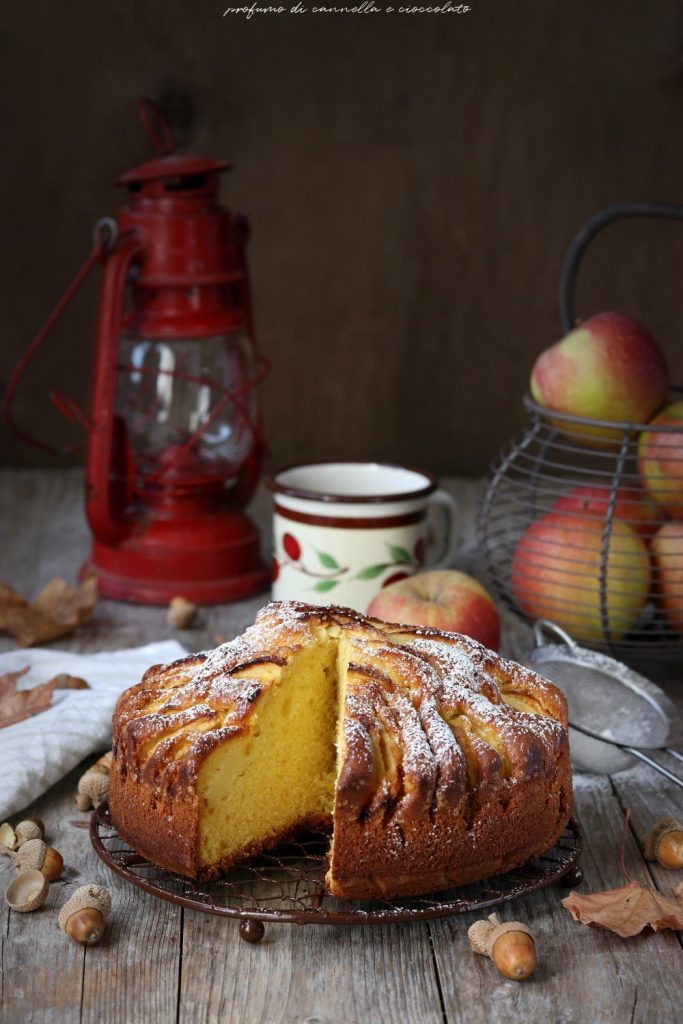 Torta di mele soffice | Profumo di Cannella e Cioccolato