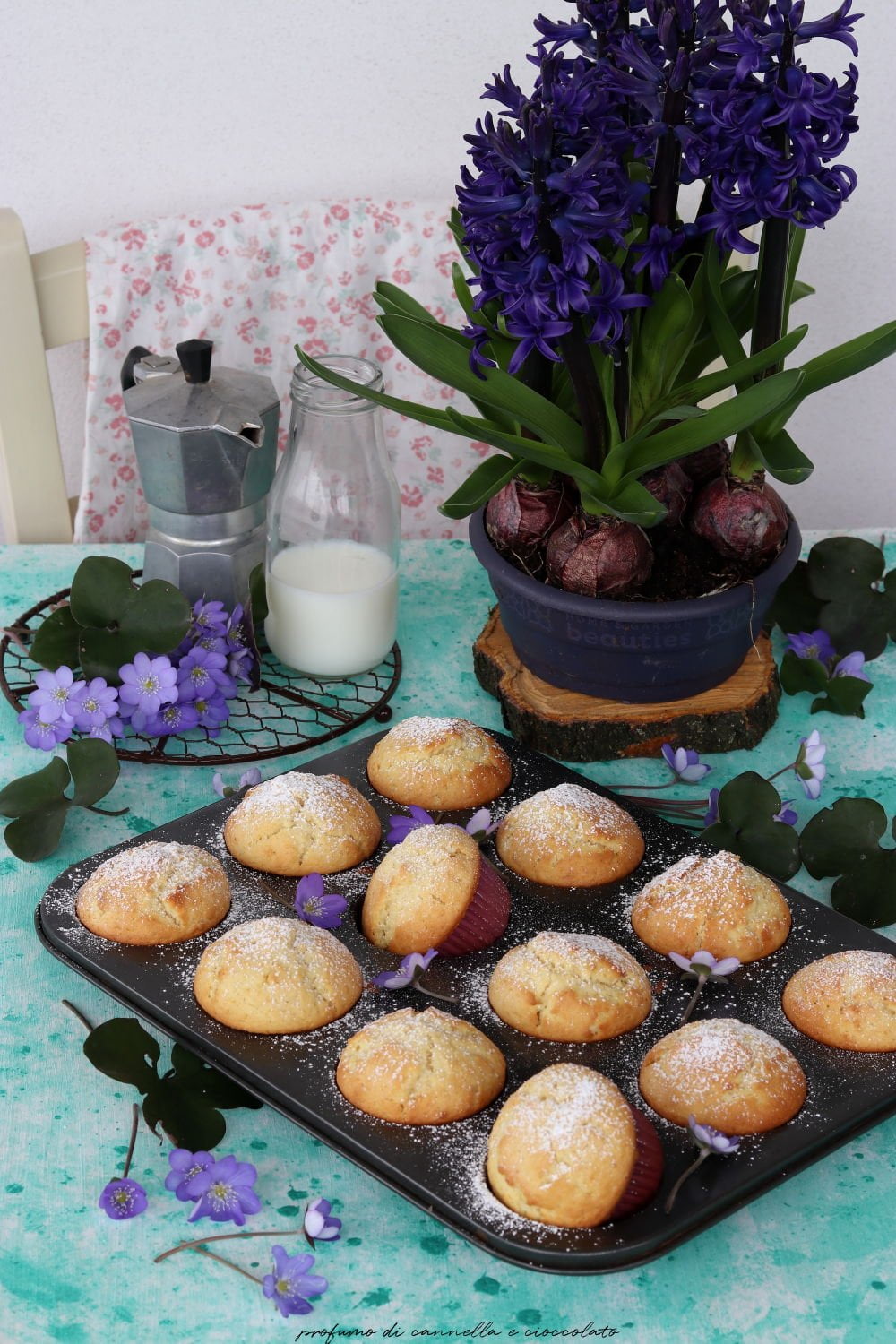 Muffin semplici alla vaniglia