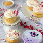 Cupcakes natalizi allo yogurt e vaniglia