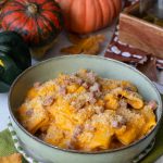 Pasta alla zucca con prosciutto e provola