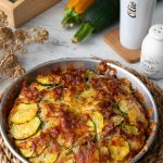 Tortino di zucchine prosciutto e formaggio